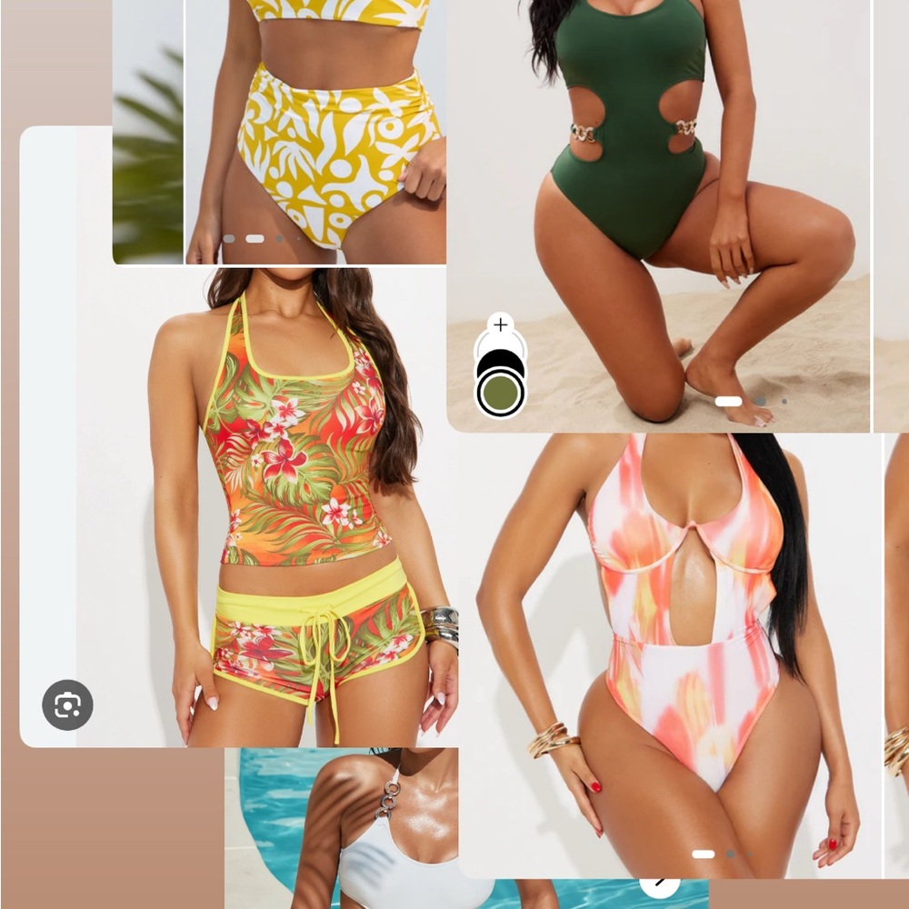 4 Swimsuit Bundle/ 1 Short Set